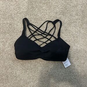 Brand New Black Lululemon Free To Be Wild Bra w/ Tags